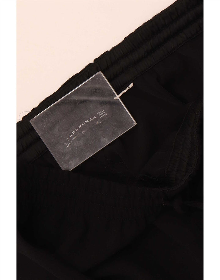 Zara Женские укороченные брюки Bootcut Medium W28 L24 Черные