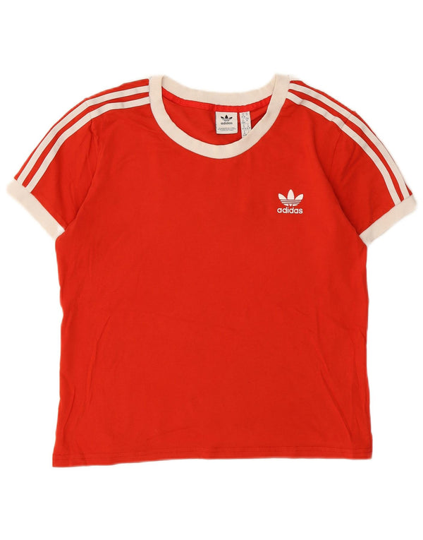 Женская футболка Adidas Top UK 28/30 3XL Красный