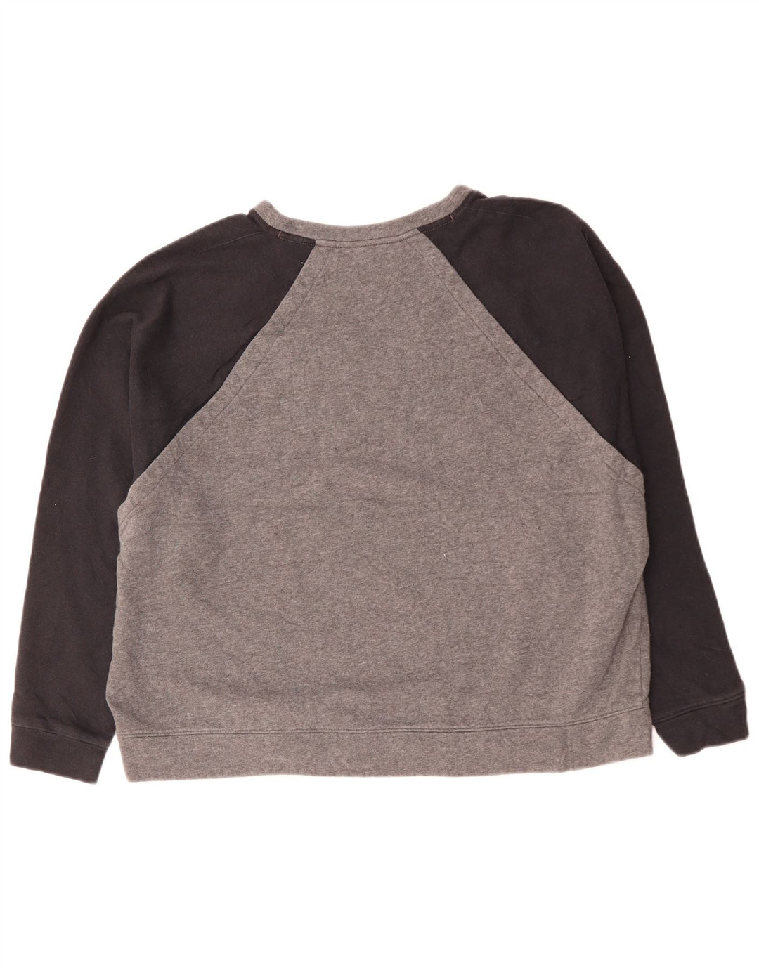 Женский джемпер оверсайз UNDER ARMOR UK 18 XL Серый с цветными блоками