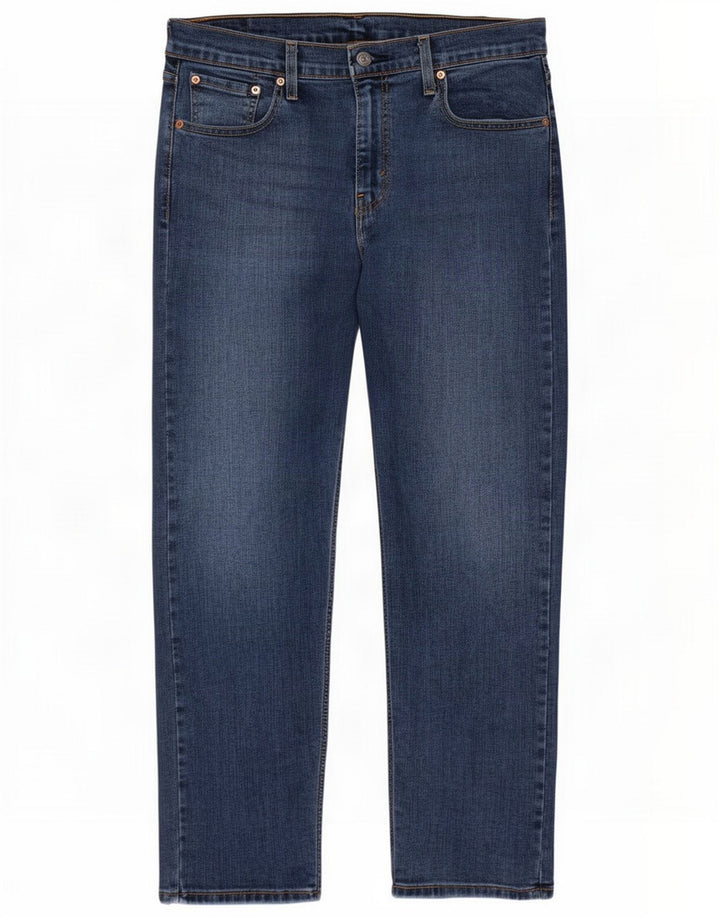 Levi's Мужские прямые джинсы 502 W32 L30 Синие