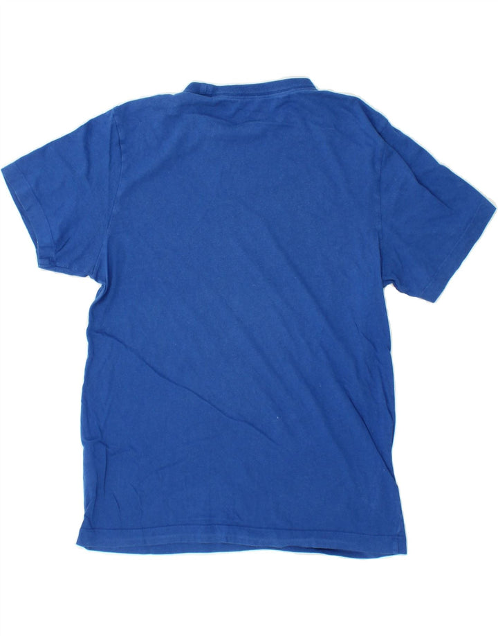 NIKE Mens Graphic T-Shirt Top Small Blue Cotton Vintage Nike and Second-Hand Nike from Messina Hembry 