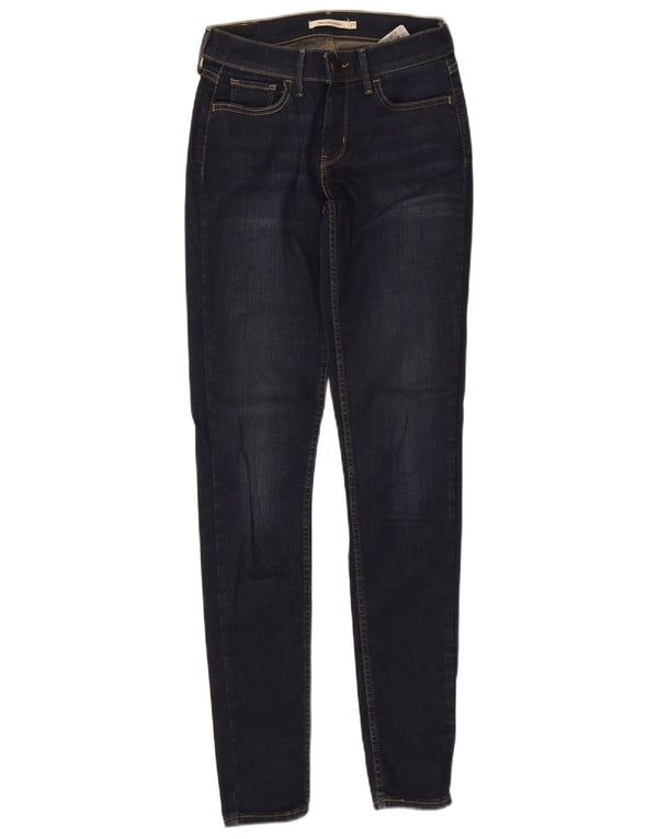 Женские джинсы Levi's 710 Super Skinny W27 L32 Темно-синие, хлопок