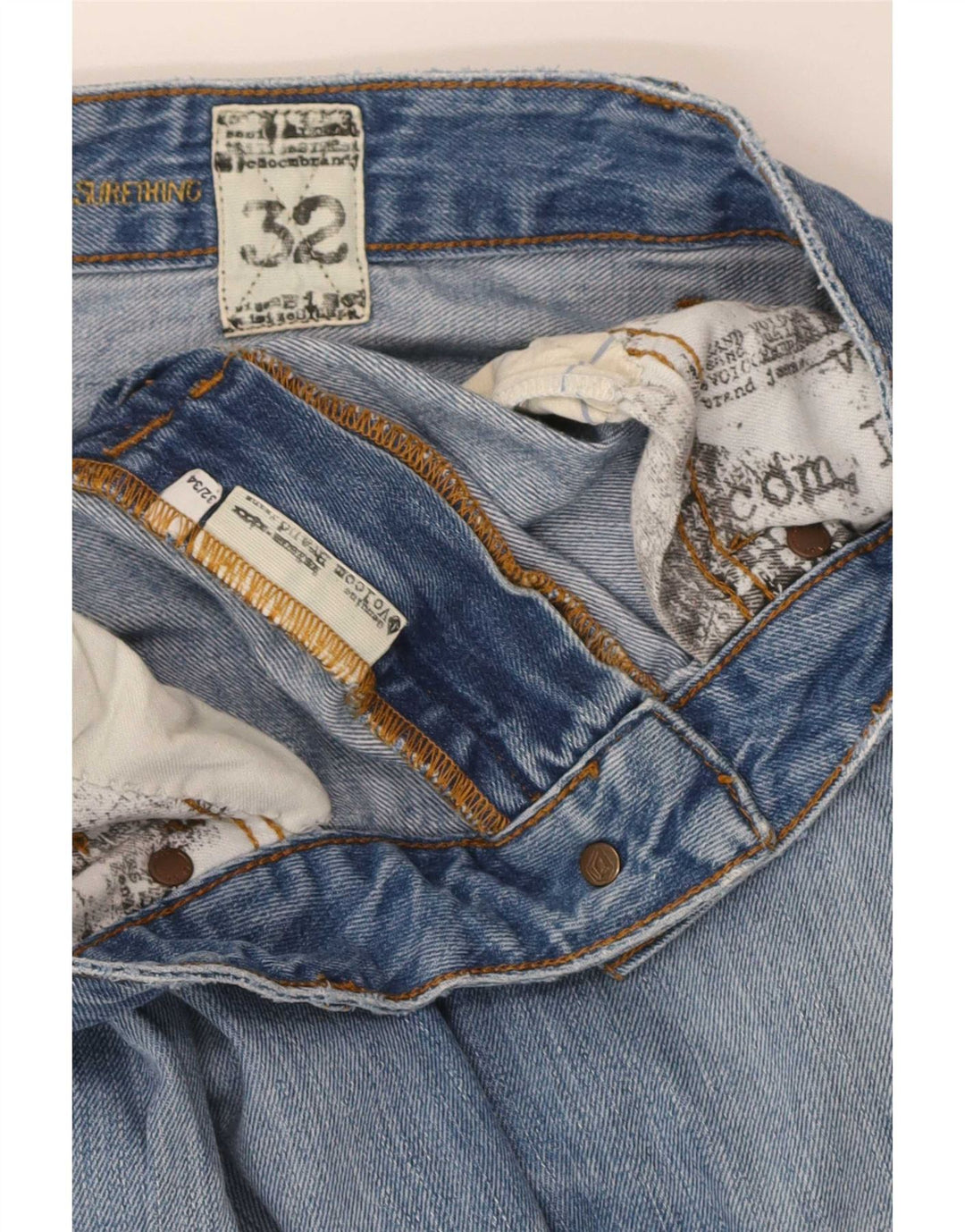 Мужские прямые джинсы Volcom W32 L34 синие