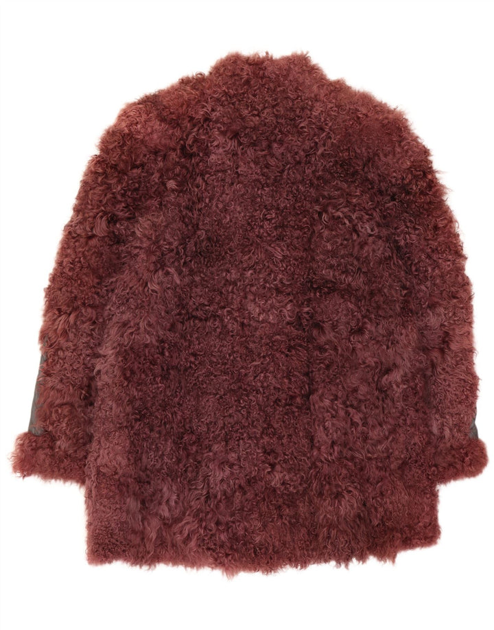 Шуба Женская Elios IT 44 Средний Бордовый