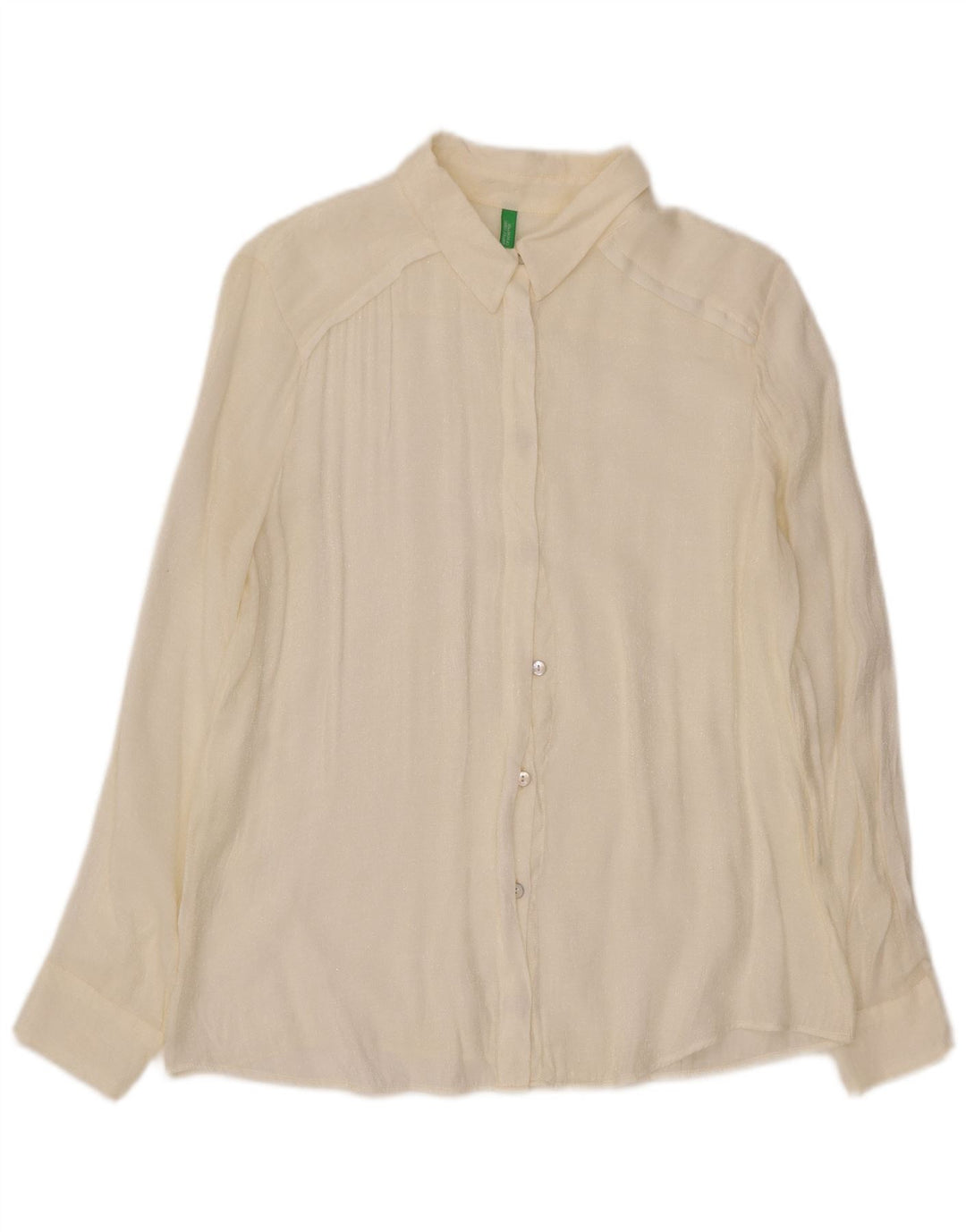 Женская рубашка Benetton UK 18 XL белая