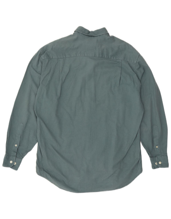 Мужская рубашка THINK PINK, размер 39 15 1/2, средний зеленый хлопок, размер 39 15 1/2