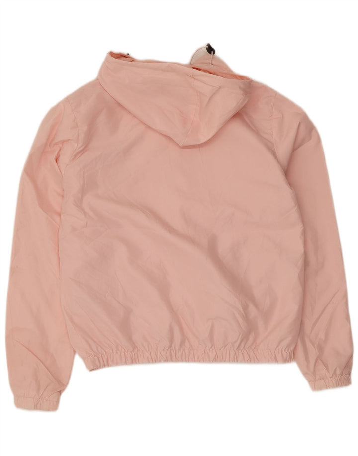 Fila Женская оверсайз-дождевик с капюшоном UK 6 XS Розовый Полиэстер