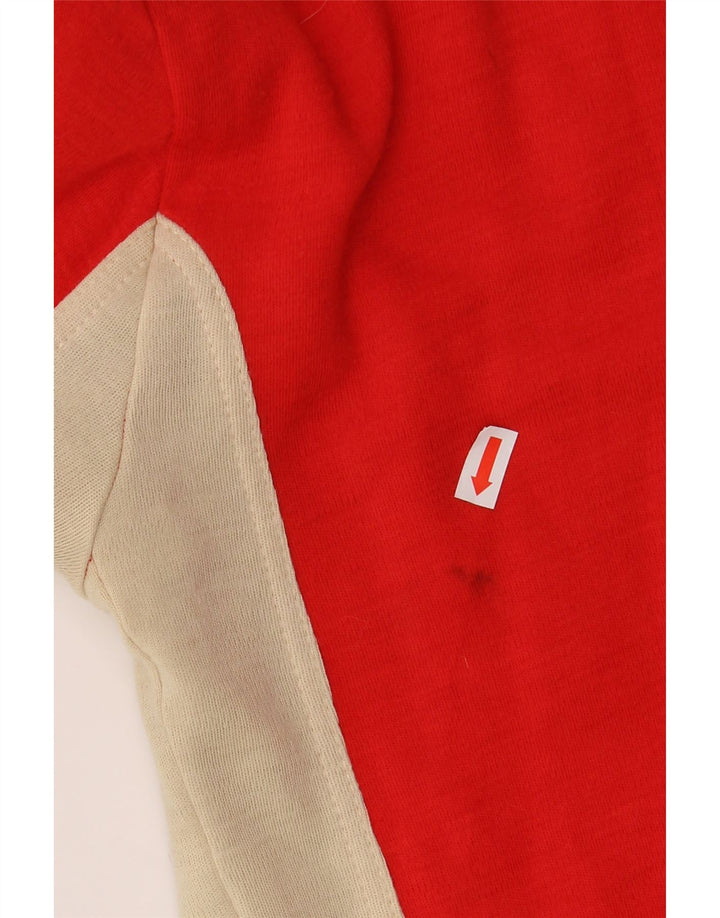 Женский спортивный костюм FILA, верхняя куртка IT 50 XL, красный акрил с цветными блоками