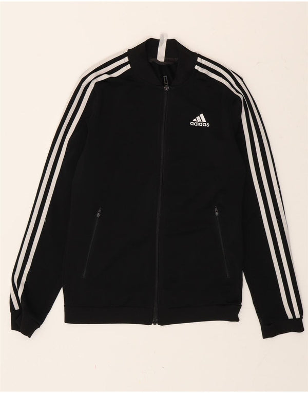 Женский спортивный костюм Adidas Top Jacket UK 4/6 XS, полиэстер в черную полоску