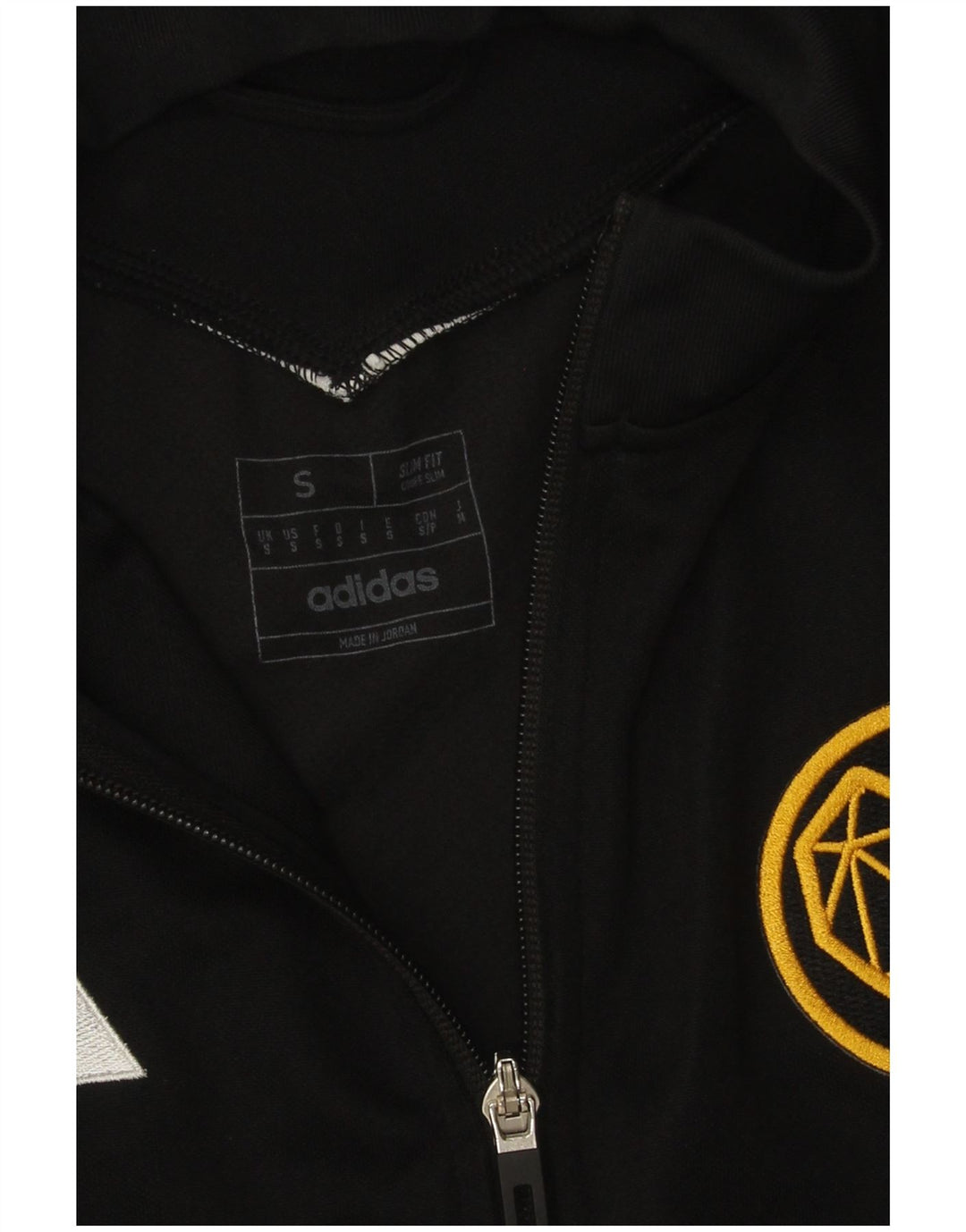 Мужской спортивный костюм Adidas Aeroready Slim Fit, верхняя куртка, маленький черный полиэстер