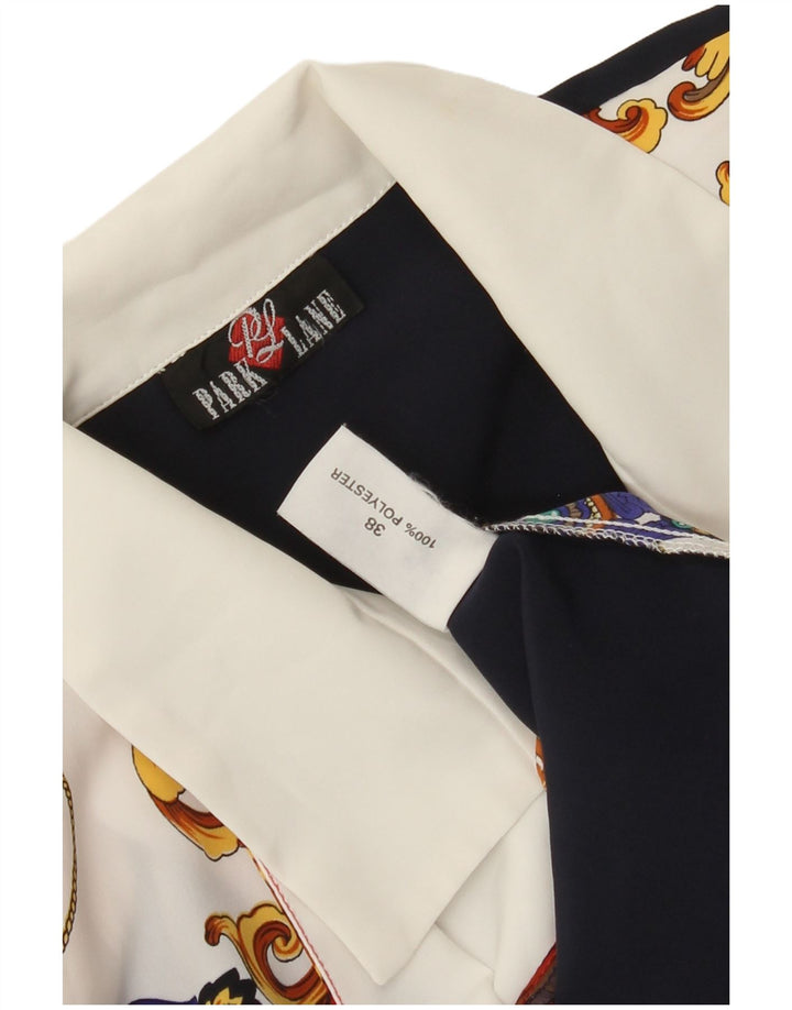 Женская укороченная блузка-рубашка PARK LANE EU 38, средний разноцветный пейсли