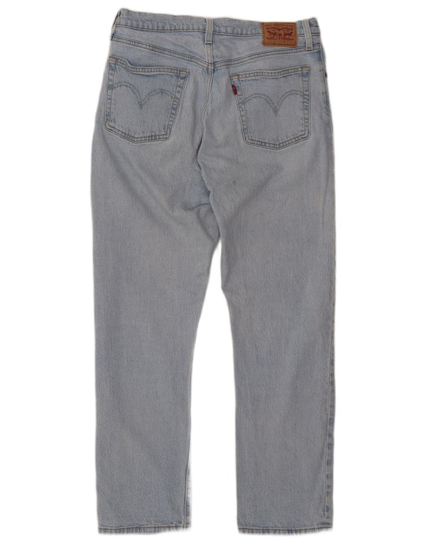 Женские прямые джинсы LEVI'S 501 W31 L28 Синие, хлопок