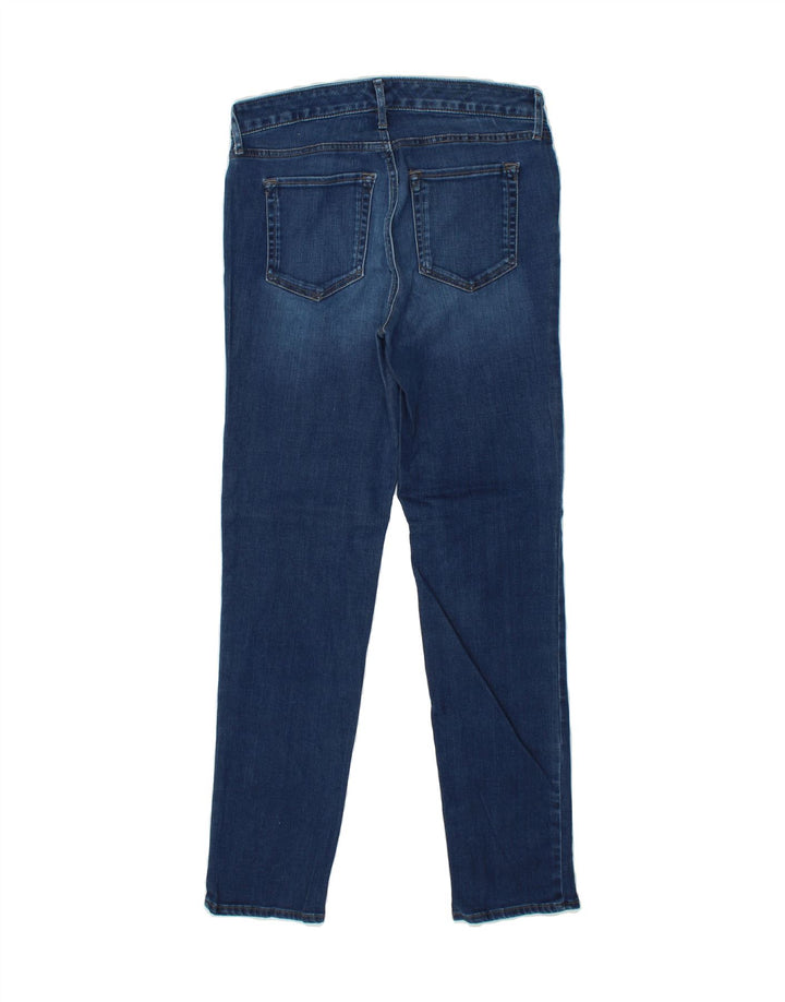 EDDIE BAUER Womens Slim Straight Jeans US 6 Medium W30 L30 Blue Cotton Vintage Eddie Bauer and Second-Hand Eddie Bauer from Messina Hembry 