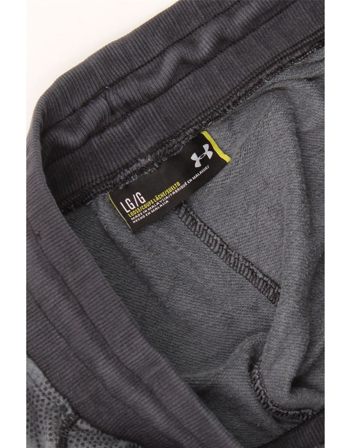 Мужские спортивные шорты Under Armour, большие, темно-синие, камуфляжные