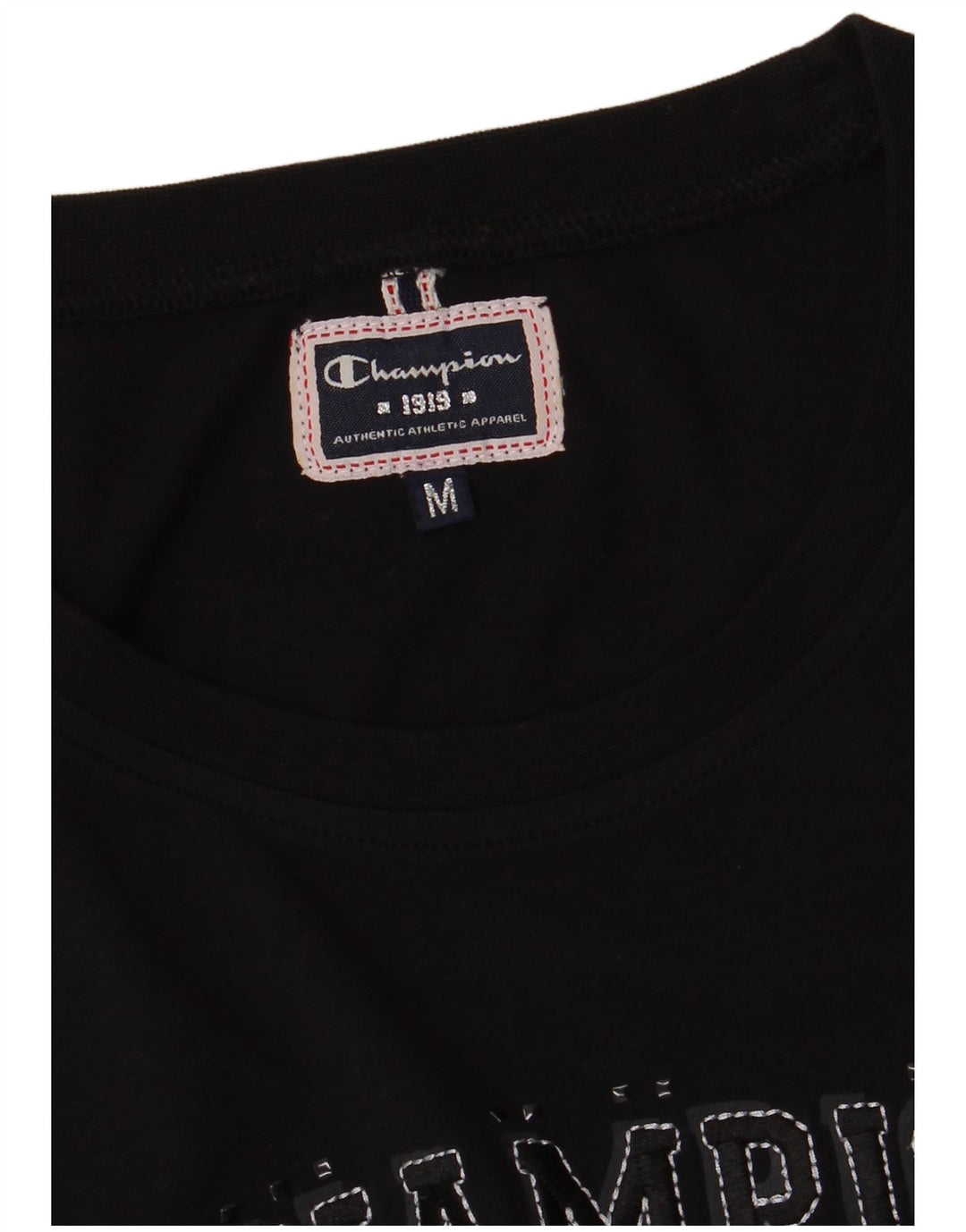 Женская футболка с рисунком Champion UK 12, средний черный