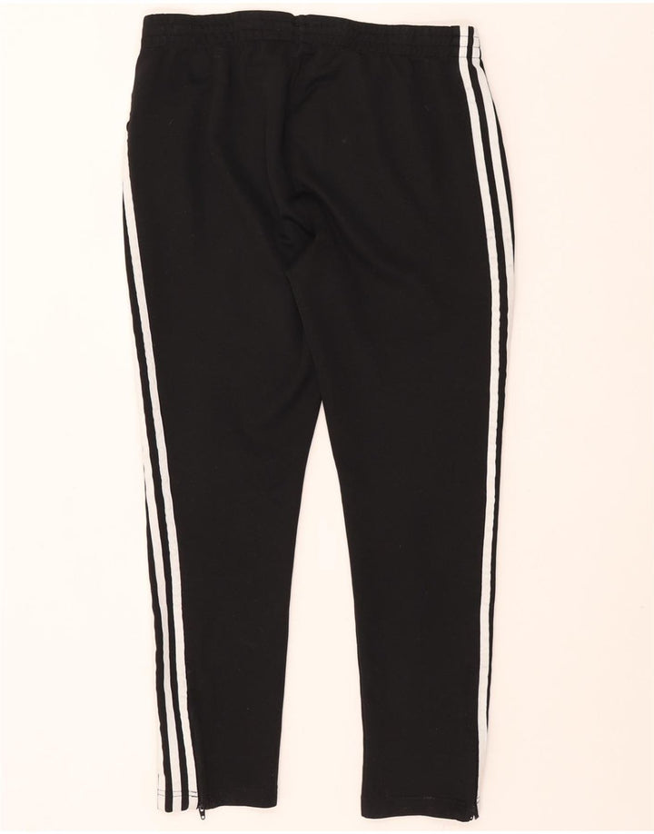 Мужские спортивные брюки ADIDAS UK 14, большие черные полиэстер