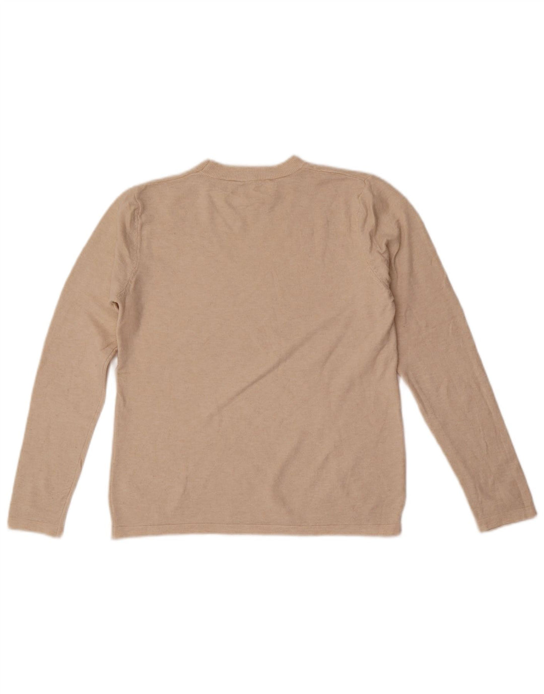 Женский джемпер с круглым вырезом Zara UK 10, маленький белый