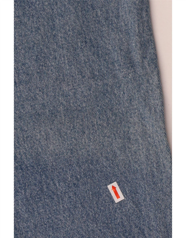 Женские широкие джинсы Levi's 565 с высокой посадкой, США 9, средние W28 L31, синие классические