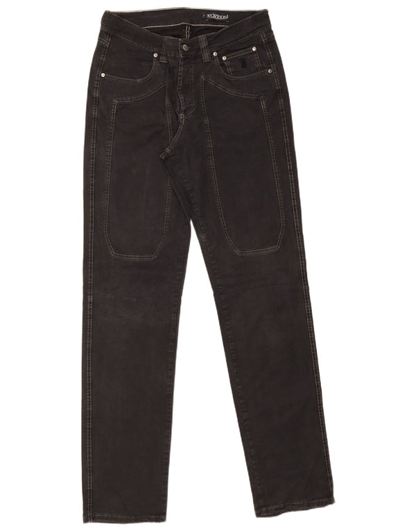 Мужские прямые джинсы Jeckerson W34 L34 серые, хлопок