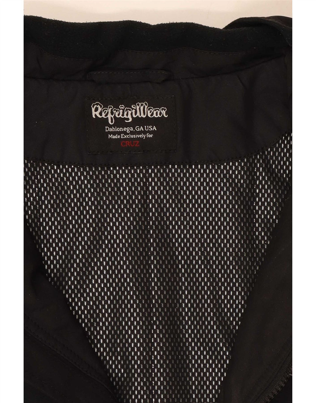 Мужская куртка-бомбер Refrigiwear UK 40, большая черная