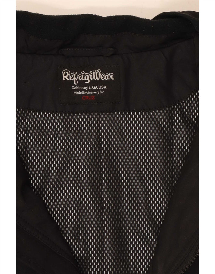 Мужская куртка-бомбер Refrigiwear UK 40, большая черная