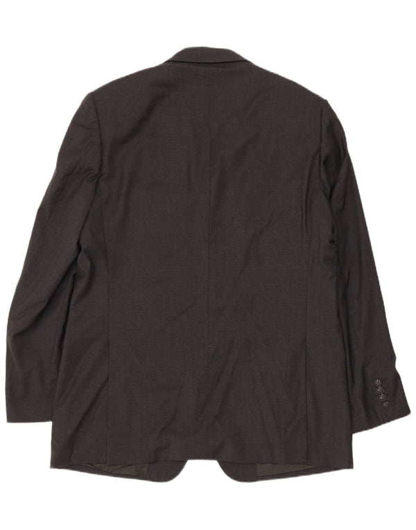 Мужской пиджак Valentino на 3 пуговицах IT 54 2XL, серый, новая шерсть
