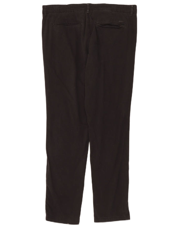 Брюки-чиносы Jack & Jones мужские узкие W36 L32 черные