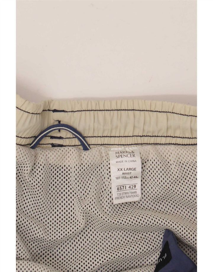 Мужские шорты для плавания Marks & Spencer 2XL темно-синие из полиамида