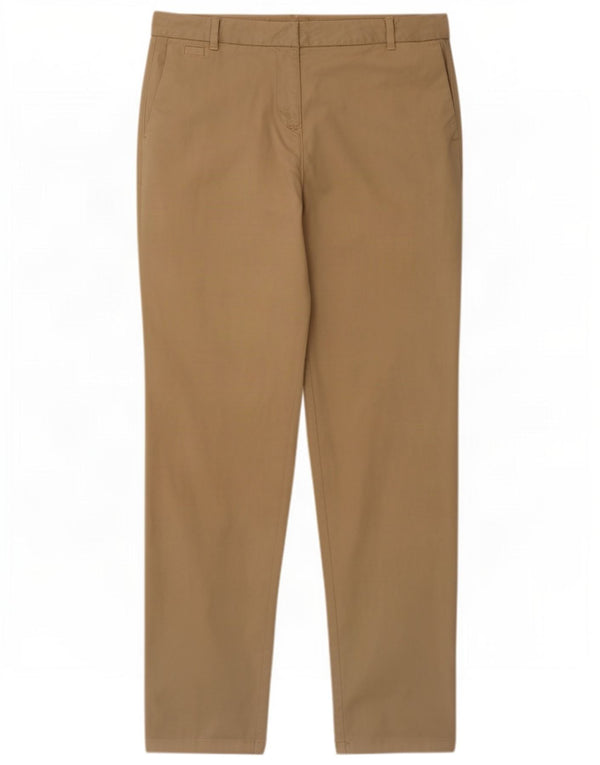 Женские брюки-чиносы Marks & Spencer UK 12 Medium W30 L29 Бежевые