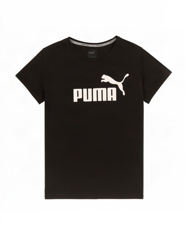Женская футболка с рисунком Puma Top UK 16, большая черная