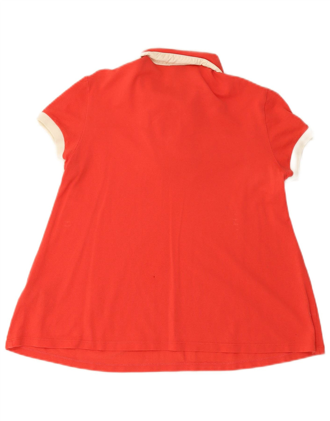 MONCLER Женская рубашка-поло UK 12, средний красный