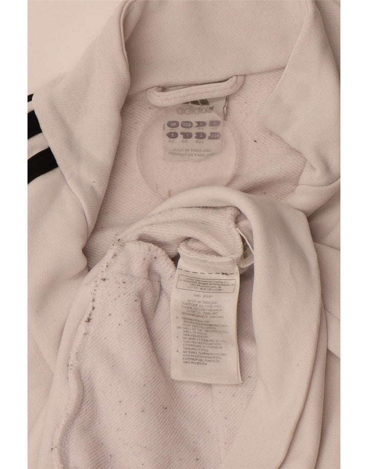 Женская спортивная куртка ADIDAS UK 16, большой белый полиэстер