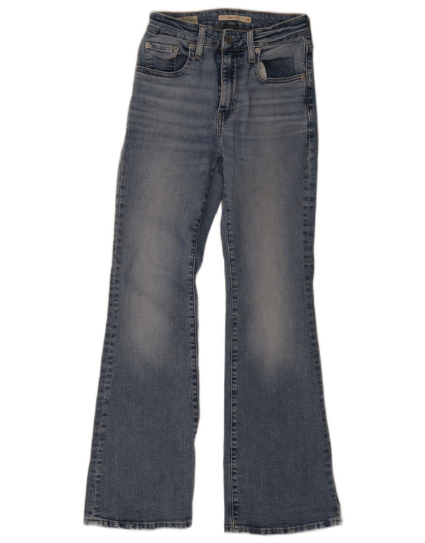 Женские расклешенные джинсы Levi's 726 W26 L30, синий хлопок