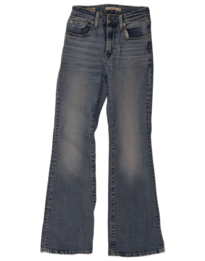 Женские расклешенные джинсы Levi's 726 W26 L30, синий хлопок