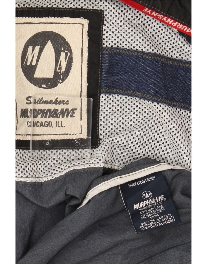 Женский бомбер Murphy & Nye с графическим рисунком UK 18 XL, черный хлопок