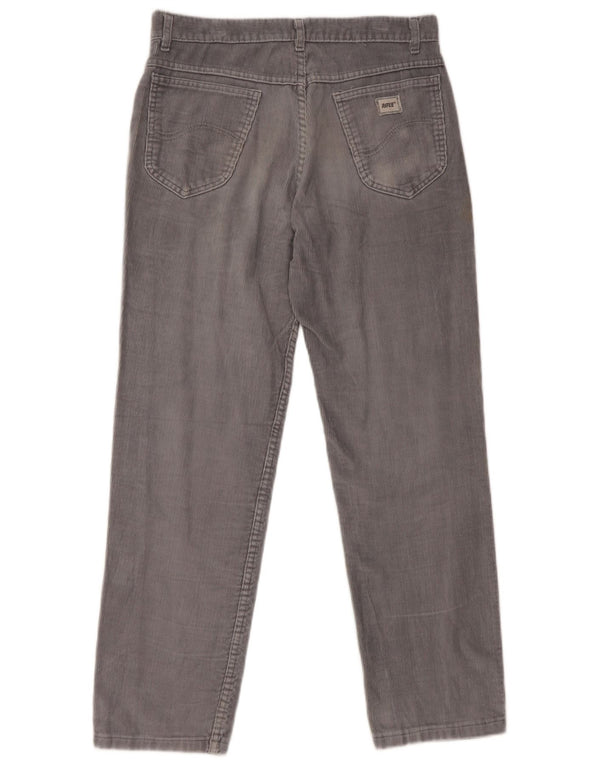 Мужские прямые вельветовые брюки RIFLE W28 L28, синие, хлопок