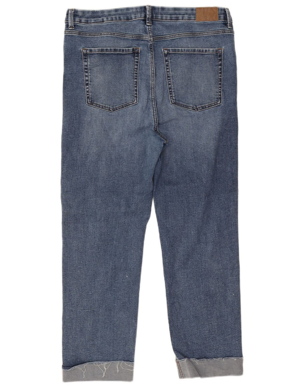 Женские прямые джинсы Marks & Spencer Harper UK 16, большие W32 L25, синие