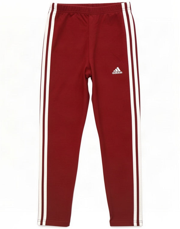 Женские укороченные леггинсы Adidas UK 4/6 XS Бордовый хлопок