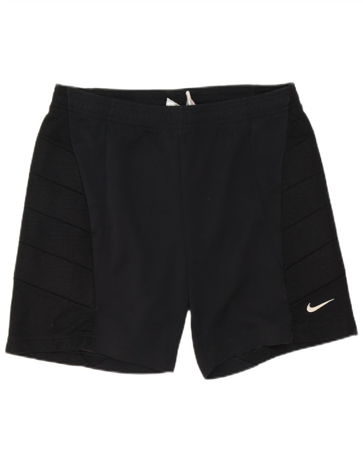 Мужские спортивные шорты Nike, большие черные, полиэстер