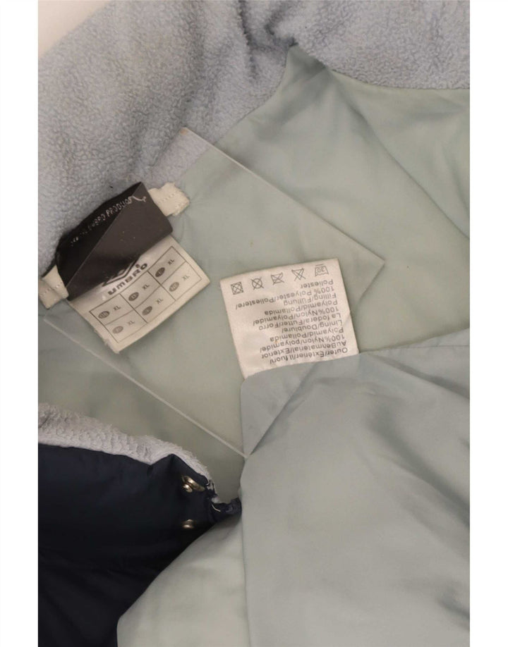 Мужская стеганая куртка Umbro UK 42 XL Темно-синий нейлон