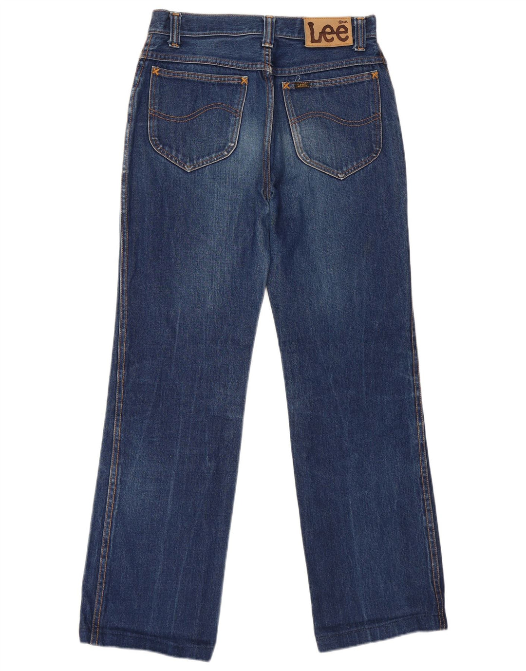 Женские прямые джинсы Lee с высокой талией W32 L29, синий хлопок