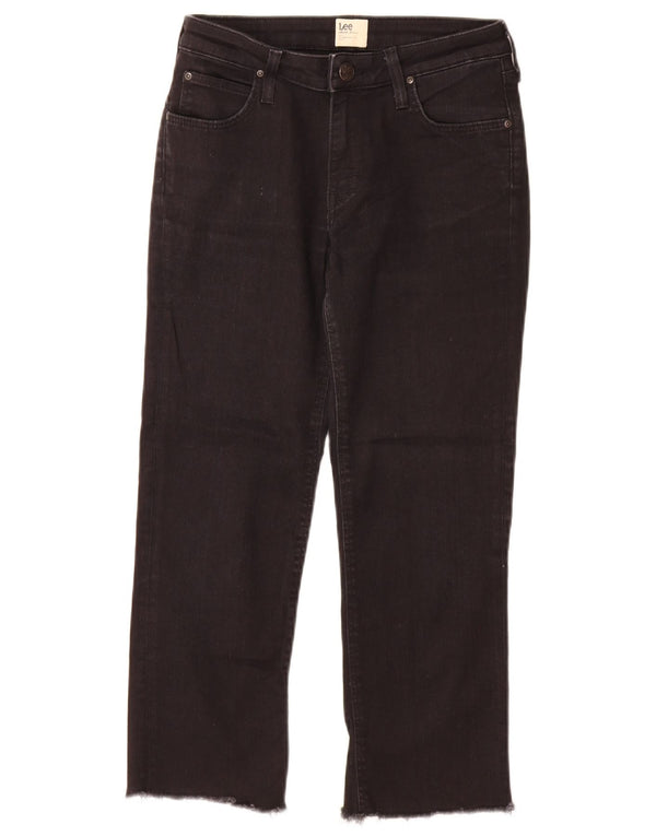 Женские прямые джинсы Lee Marion W27 L25, черный хлопок
