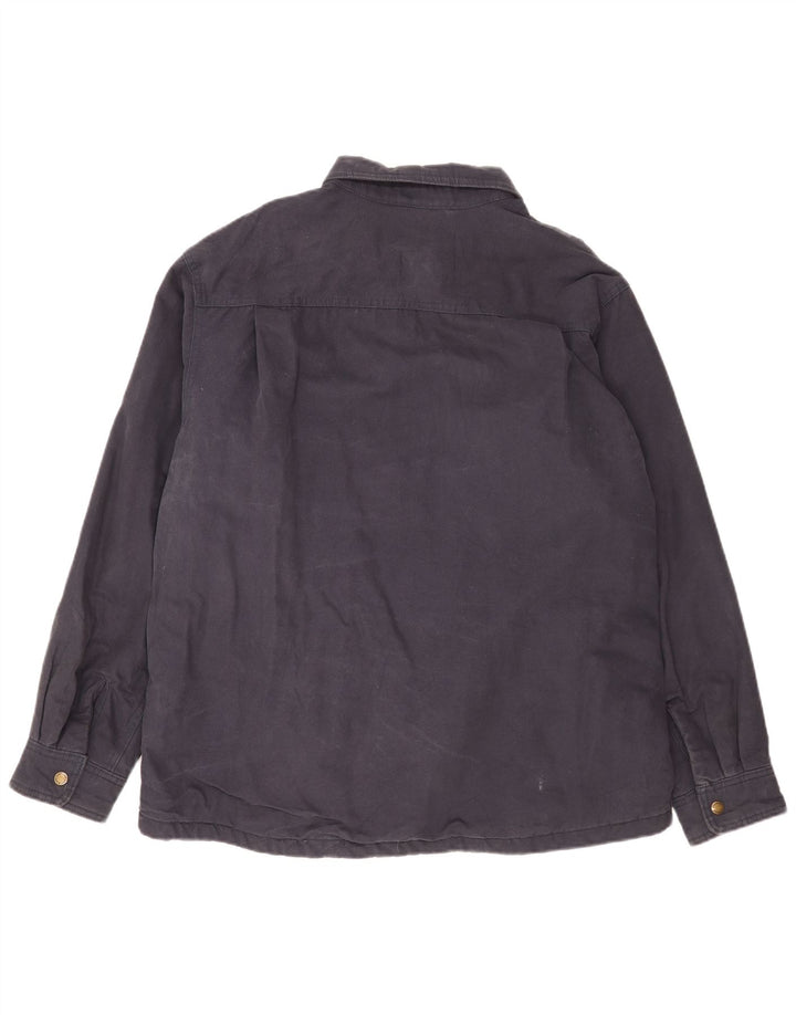 Мужская рубашка лесоруба Dickies XL темно-синяя