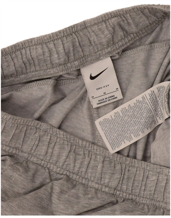 Мужские спортивные шорты Nike Dri Fit среднего серого цвета, хлопок