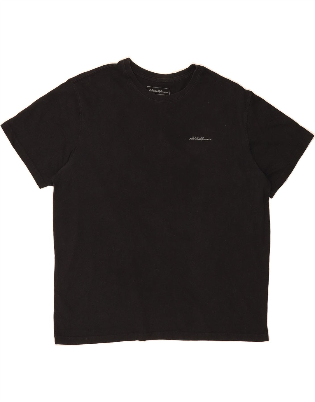 EDDIE BAUER Mens T-Shirt Top XL Black Cotton Vintage Eddie Bauer and Second-Hand Eddie Bauer from Messina Hembry 