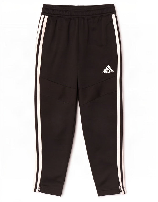Спортивные брюки Adidas для мальчиков 5-6 лет, черный полиэстер