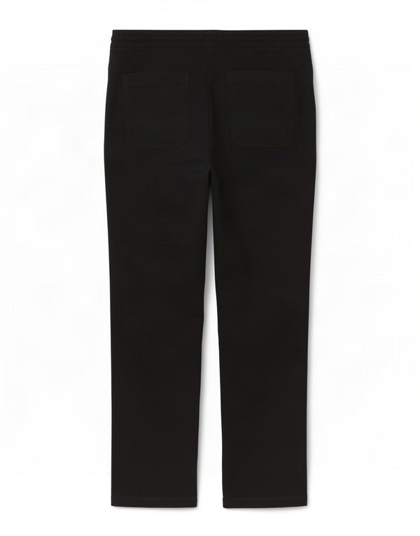 Мужские прямые брюки-чиносы Marks & Spencer W36 L29, черные, хлопковые