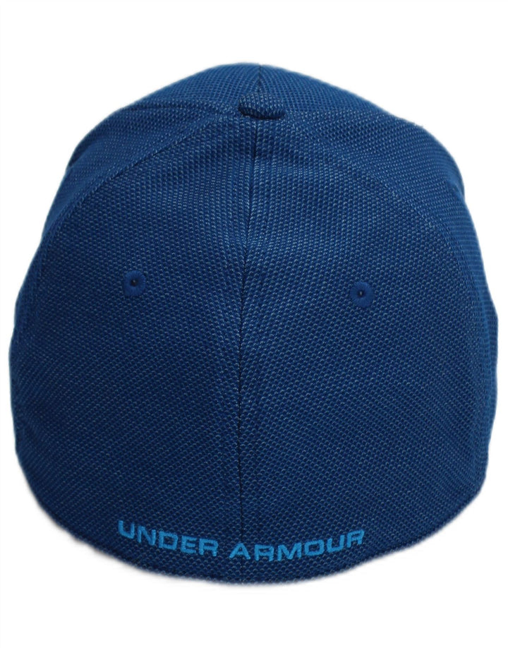 Мужская бейсболка классического кроя с рисунком Under Armour, синяя, среднего/большого размера