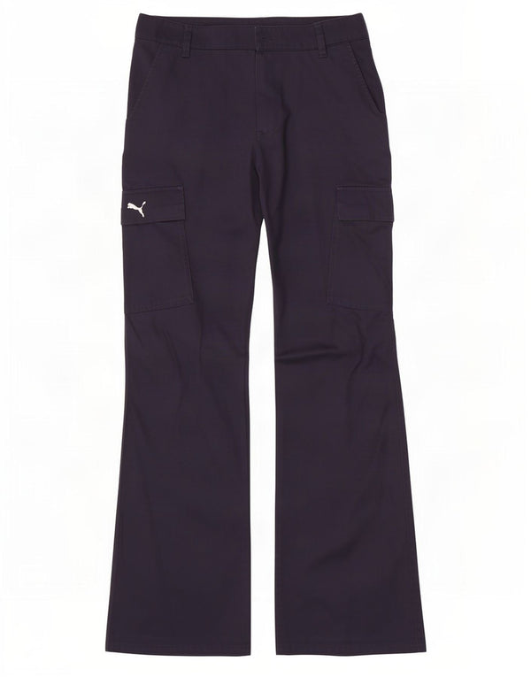 Женские брюки-карго Puma UK 12 Medium W28 L32 Темно-синие, хлопок