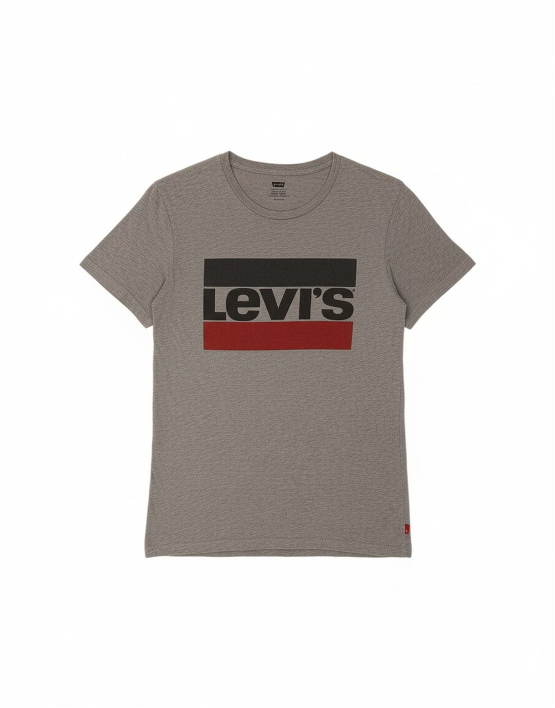 LEVI'S Mens Graphic T-Shirt Top XS Grey Cotton